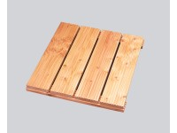 Holzfliese Douglasie Natur 60 x 60 cm