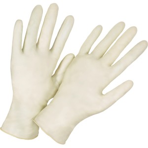 Guanti monouso in lattice, 6 paia, taglia 8, per protezione igienica in casa.