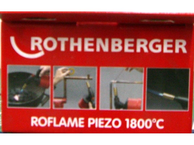 Rothenberger RoFlame 1800 lampe à souder piezo