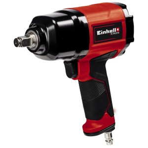 Avvitatore a impulsi pneumatico Einhell TC-PW 610, rosso/nero, per compressori.