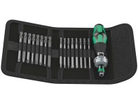 Wera Bit-Sortiment Kraftform Kompakt 60 RA / 17-tlg.
