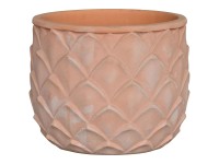 Pflanztopf Ton Terrakotta Natural Ø 22 cm x 18 cm