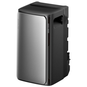 Ecoflow Stream Max batteria solare 600W con porta argentata, parte di un sistema solare.
