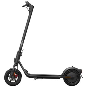 Trottinette électrique noire Segway Ninebot F2 Pro D II de côté.