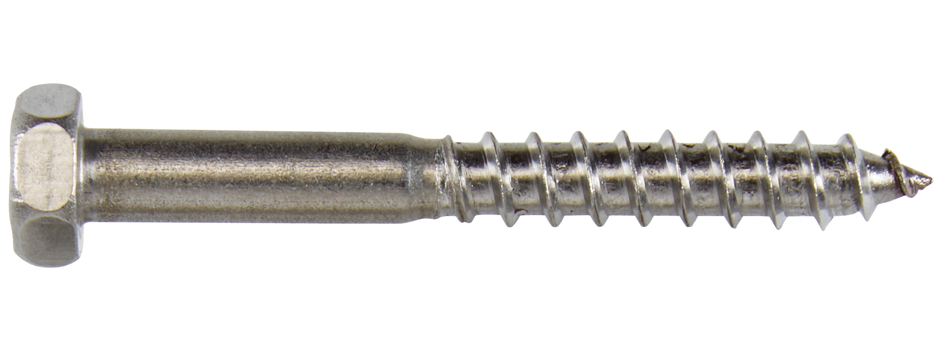 80 Stk. M6 Holzschrauben Edelstahl Set - Für Möbelbau & Gartenprojekte