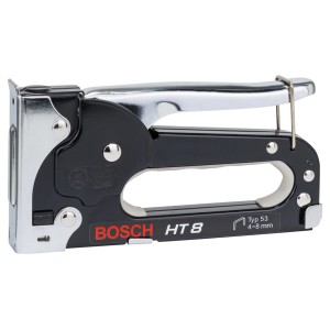 Bosch Hand Tacker HT 8: Cucitrice robusta per tessuti, pellicole e materiali isolanti.