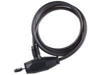 Urban Spiralschloss mit Schlüssel und Halterung Ø 6 mm / Länge 120 cm