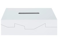 Spirella Silhouette Tissue Box Weiss Spirella Silhouette Tissue Box Weiss
