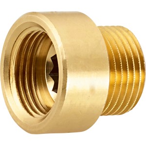 Prolunga per rubinetto in ottone, 14,9 mm x 16,7 mm, per l'installazione di raccordi e valvole di scarico.