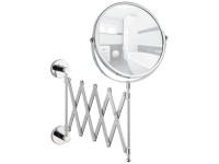 Wenko Power-Loc® Teleskop-Wandspiegel Elegance Chrom glänzend Ø 17 cm Wenko Power-Loc® Teleskop-Wandspiegel Elegance Chrom glänzend Ø 17 cm