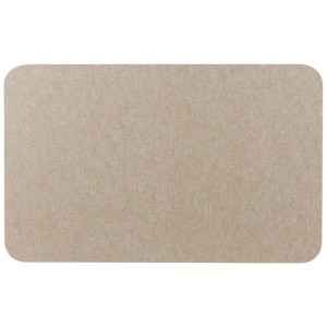 Cloison de bureau Beliani Split beige en polyester, 50x80x10cm. Insonorisante.