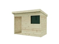 PolarPlay Spielhaus Sonnenfinsternis Dunkelgrün