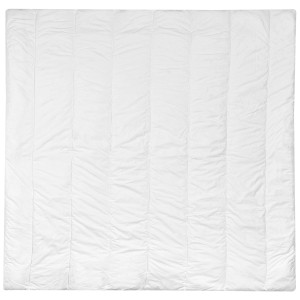 Piumone invernale bianco Howerla 220x240 cm in poliestere, trapuntato e caldo.