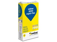 Weber Verformbarer Rapid-Klebemörtel 3000 Rapid-flex Grau Sack 25 kg Weber Verformbarer Rapid-Klebemörtel 3000 Rapid-flex Grau Sack 25 kg