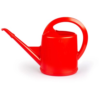Zimmergiesskanne Kunststoff Rot 4 l