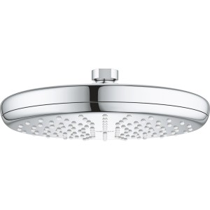 Soffione doccia Grohe QuickFix Vitalio Start 210, cromo, con DreamSpray per una doccia ottimale.