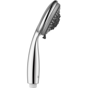 Soffione doccia baliv HBR-100.230, cromato/antracite, con 5 getti. Lunghezza 22,5 cm.