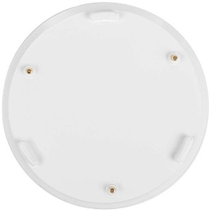 Détecteur d'eau Mini FWA-1821 blanc et rond pour intérieur, vue détaillée.
