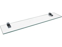 Fackelmann Glasablage (BxT) 60 x 12 cm Chrom Fackelmann Glasablage (BxT) 60 x 12 cm Chrom