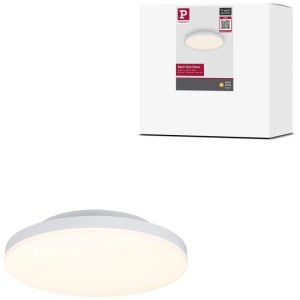 Paulmann LED applique et plafonnier Siena, blanc mat, rond, lumière blanche neutre 1000 lm. Avec boîte produit.