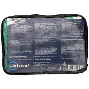Rete per rimorchio Cartrend 1,5x2,7m con elastico in borsa, accessorio per il fissaggio del carico.