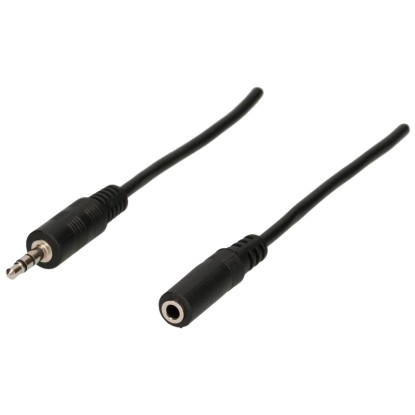 Schwaiger Câble d'extension audio stéréo Blanc 5 m