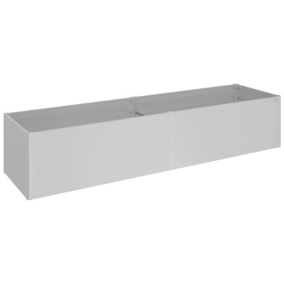 Biohort HochBeet Gr. 4x1 silber-metallic