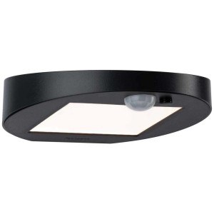 Applique murale solaire anthracite Paulmann Ryse avec détecteur de mouvement pour extérieur.