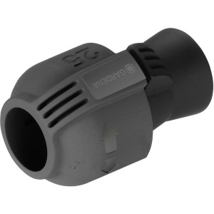 Raccord Gardena 25 mm x 19 mm pour systèmes d'arrosage, vue détaillée.