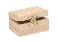 Glorex Holzbox rechteckig mit Verschluss (HxBxT) 8 x 5,5 x 4,5 cm