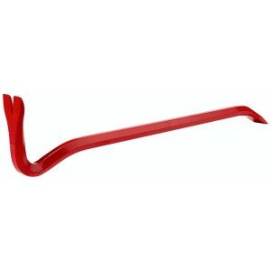 Rennsteig tire-clou, 800 mm, rouge, revêtement poudre, 6 pans, pour travaux de démolition et de montage.