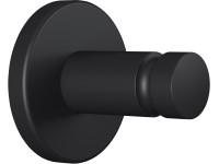 Tesa Handtuchhaken Moon inkl. Klebelösung Schwarz matt