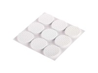 Schutzpuffer selbstklebend Weiss Ø 28 mm / 9 Stk.