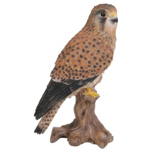 Detailreiche Vivid Arts Dekofigur Turmfalke (Höhe 21,5 cm) für die Gartendekoration.
