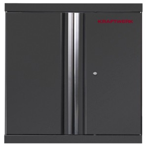 Kraftwerk Werkzeugoberschrank Mobilio 2-türig Schwarz (HxBxT) 68 x 68 x 30 cm