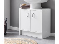 Badmobil Waschbecken-Unterschrank 2-türig Weiss (HxBxT) 54 x 54 x 28 cm