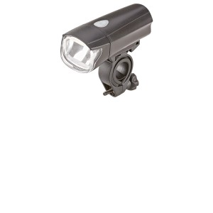 Phare de vélo à piles LED Prophete, 30/15 lux, pour plus de sécurité.