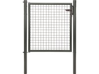 Alberts Wellengitter-Einzeltor Anthrazit 1'000 x 1'000 mm