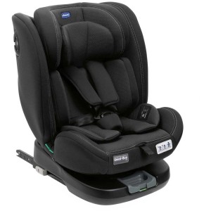 Seggiolino auto Chicco Unico Evo i-Size nero per bambini da 40-150 cm.