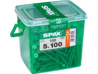 Spax Universalschraube T-Star plus mit Senkkopf Ø 5 mm / Länge 100 mm / 100 Stk.