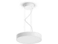 Philips Hue White Ambiance LED-Pendelleuchte Enrave Weiss 33,5 W