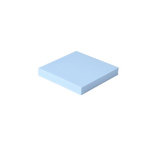 Pannello in schiuma azzurra 40x40x4 cm per materassi, imbottiture e isolamento acustico.