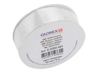Glitterband Silber 2,5 x 500 cm