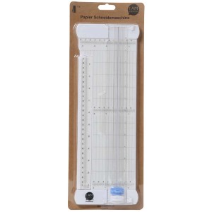 Massicot pour papier avec règle pour couper et plier le papier jusqu'au format A3.