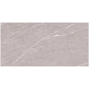 Carrelage de sol Cersanit Athens gris, 30x60 cm, avec motif pierre pour intérieur et extérieur.