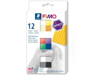 Fimo Modelliermasse Effect mit 12 Farben