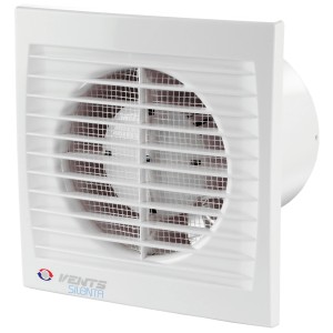 Ventilateur Proself 100 ST blanc, Ø 100 cm. Extracteur axial pour salle de bain et cuisine.