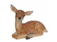 Vivid Arts Hirschkuh liegend Polyresin (HxBxT) 25,5 x 32 x 17,5 cm