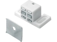 Hettich Magnetschnäpper 45 x 24 x 22 mm Weiss 2 Stk.
