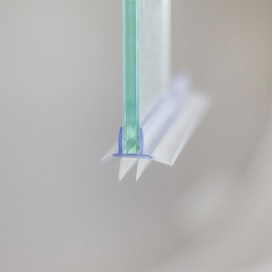 Joint d'étanchéité Breuer PK623 pour verre 6 mm, droit, 1000 mm, lot de 10.